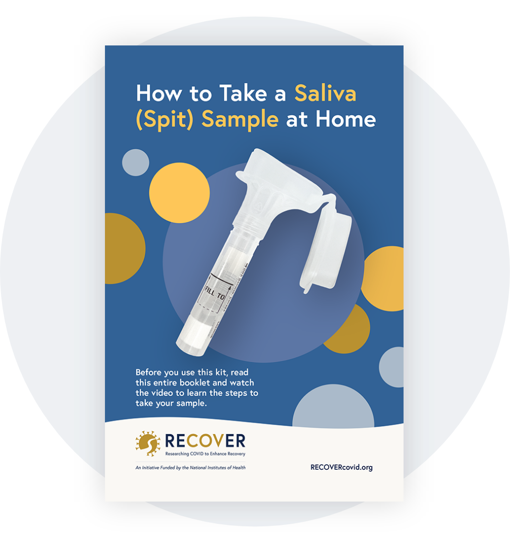 How to take a saliva (spit) sample at home