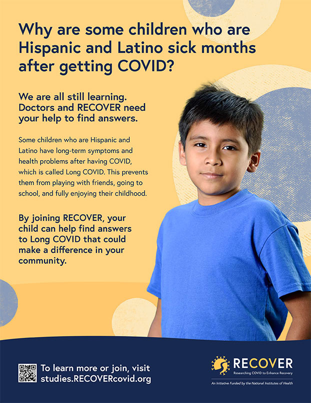Pediatric Recruitment Flyers (2 Pages) for Hispanic and Latino Communities