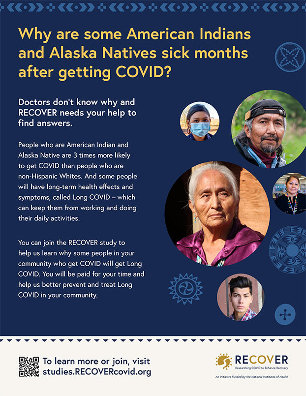 Adult Recruitment Flyers (2 Pages) for American Indian and Alaska Native (AI/AN) Communities