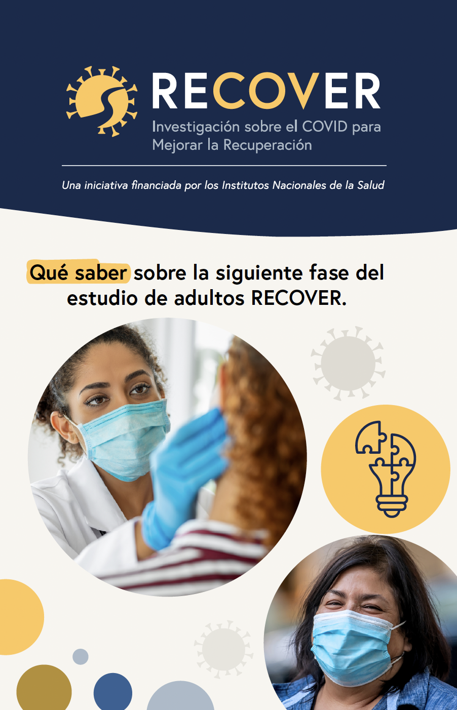 Folleto de reclutamiento de adultos de la segunda fase